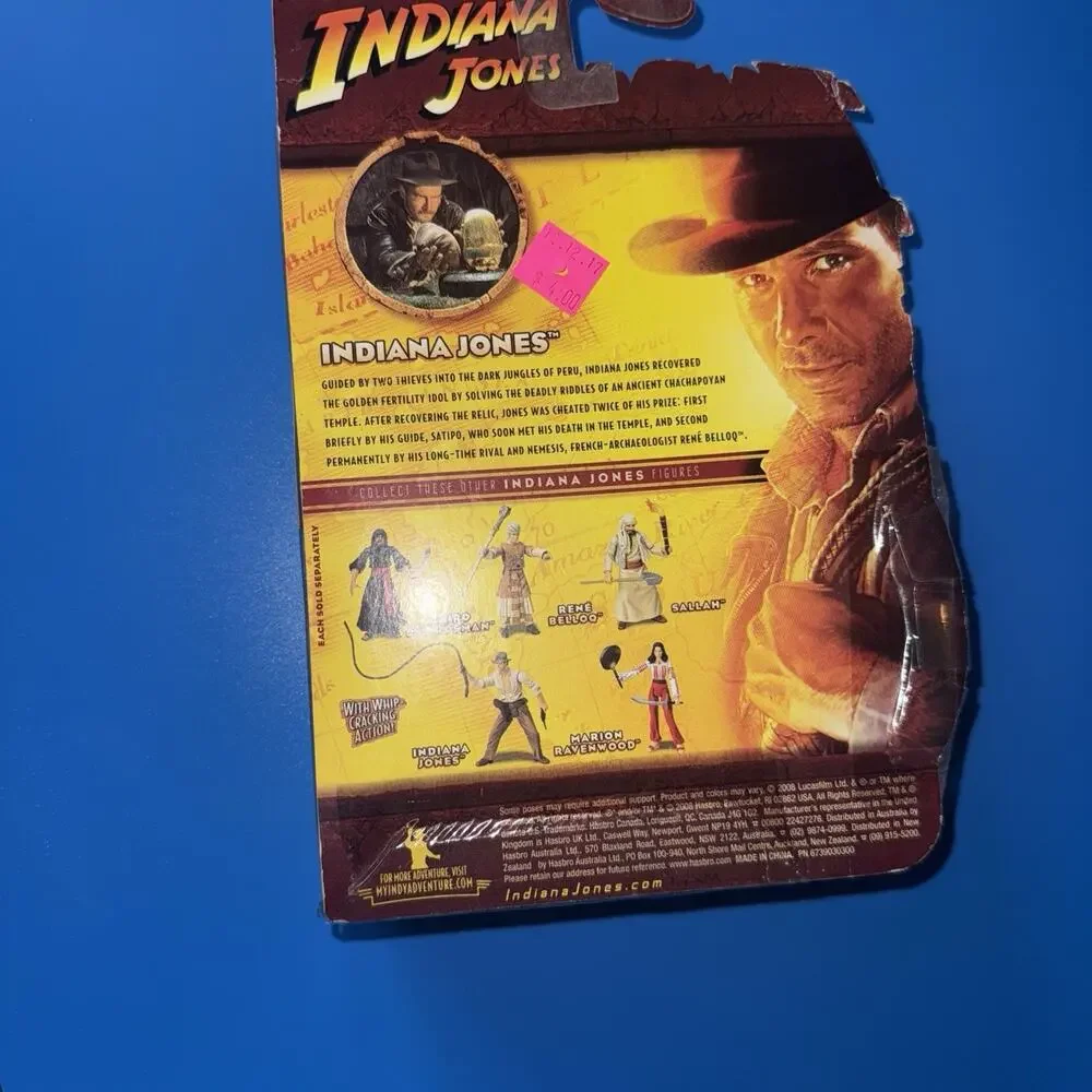 Hasbro Indiana Jones Raiders of the Lost Ark Action Figure 2008 Boxed